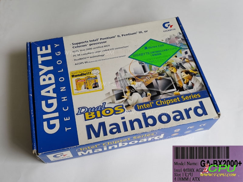GIGABYTE技嘉 GA-BX2000+ BOX