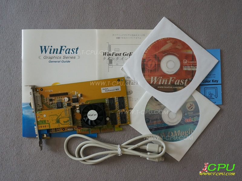丽台WinFast　GeForce2　GF2MX W BOX 2