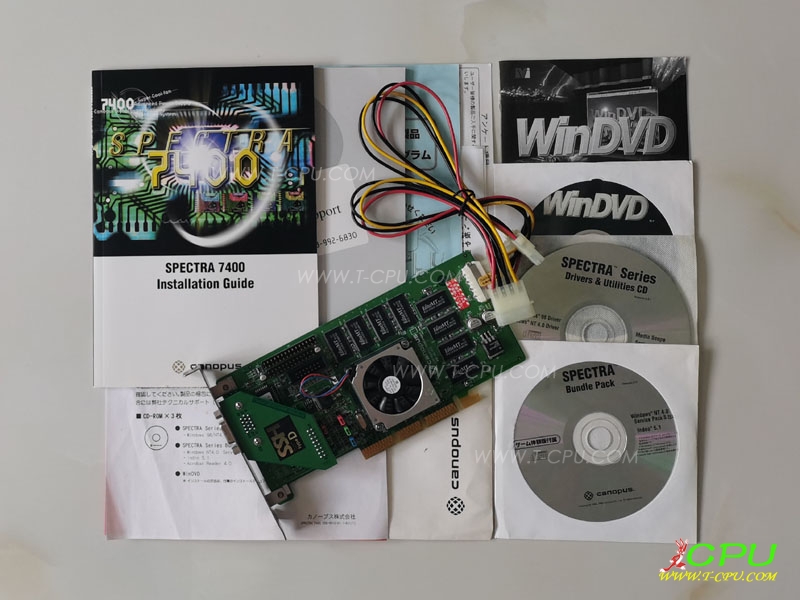 Canopus SPECTRA 7400 32M SDR GeForce 256 BOX