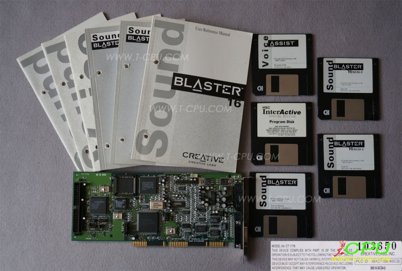 Creative创新 Sound Blaster 16 CT1770 BOX