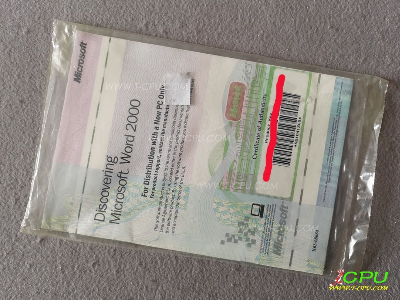 Microsoft Word 2000 OEM NEW