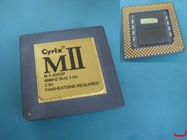Cyrix MII-300GP 66 gold B
