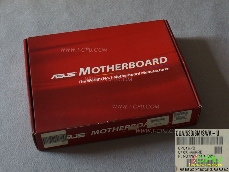 ASUS华硕 CUA/533/8M/SWA-U BOX