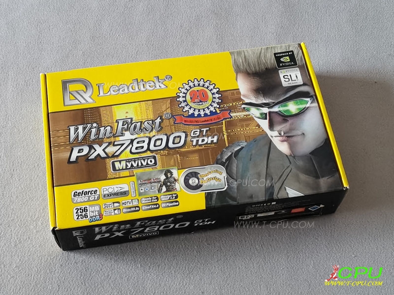 Leadtek丽台 WinFast PX7800GT TDH BOX