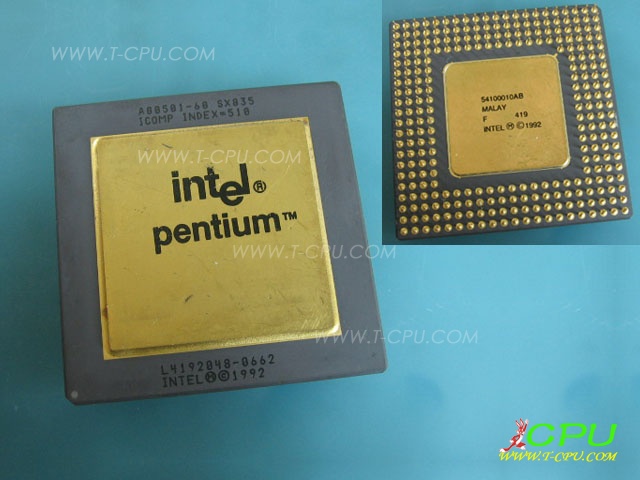Intel A80501-60 SX835 MALAY