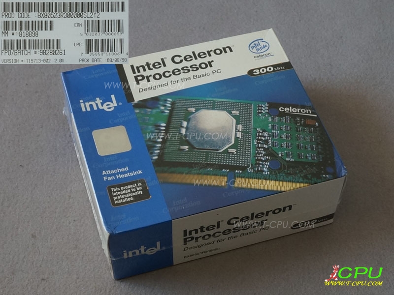 Intel BX80523R300000 SL2Y2 NIB