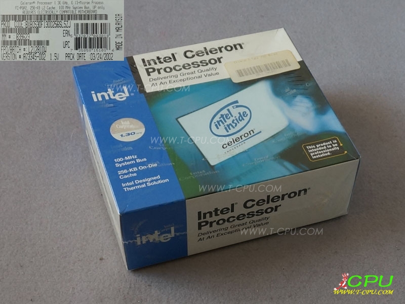 Intel BX80530F1300256 SL5ZJ T M NIB